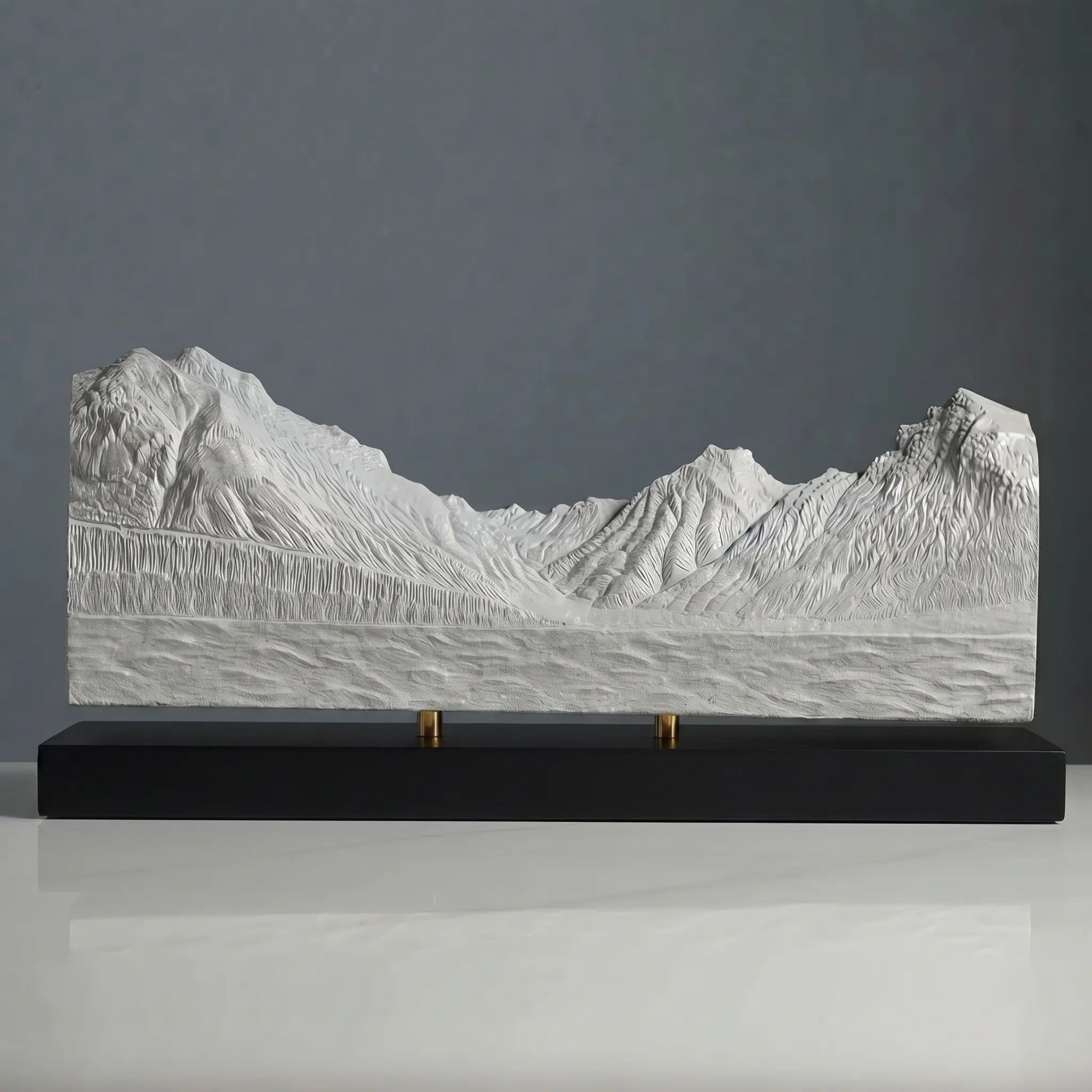 Sandy Point Sculpture (Lake McDonald, Glacier National Park) Sculpted Peaks