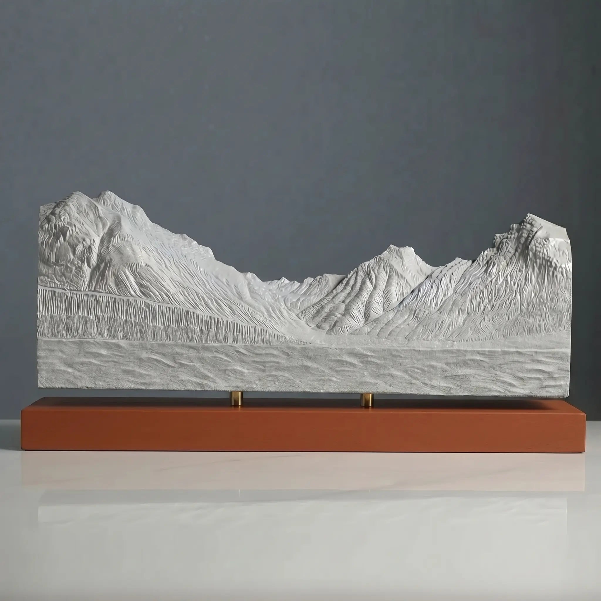 Sandy Point Sculpture (Lake McDonald, Glacier National Park) Sculpted Peaks