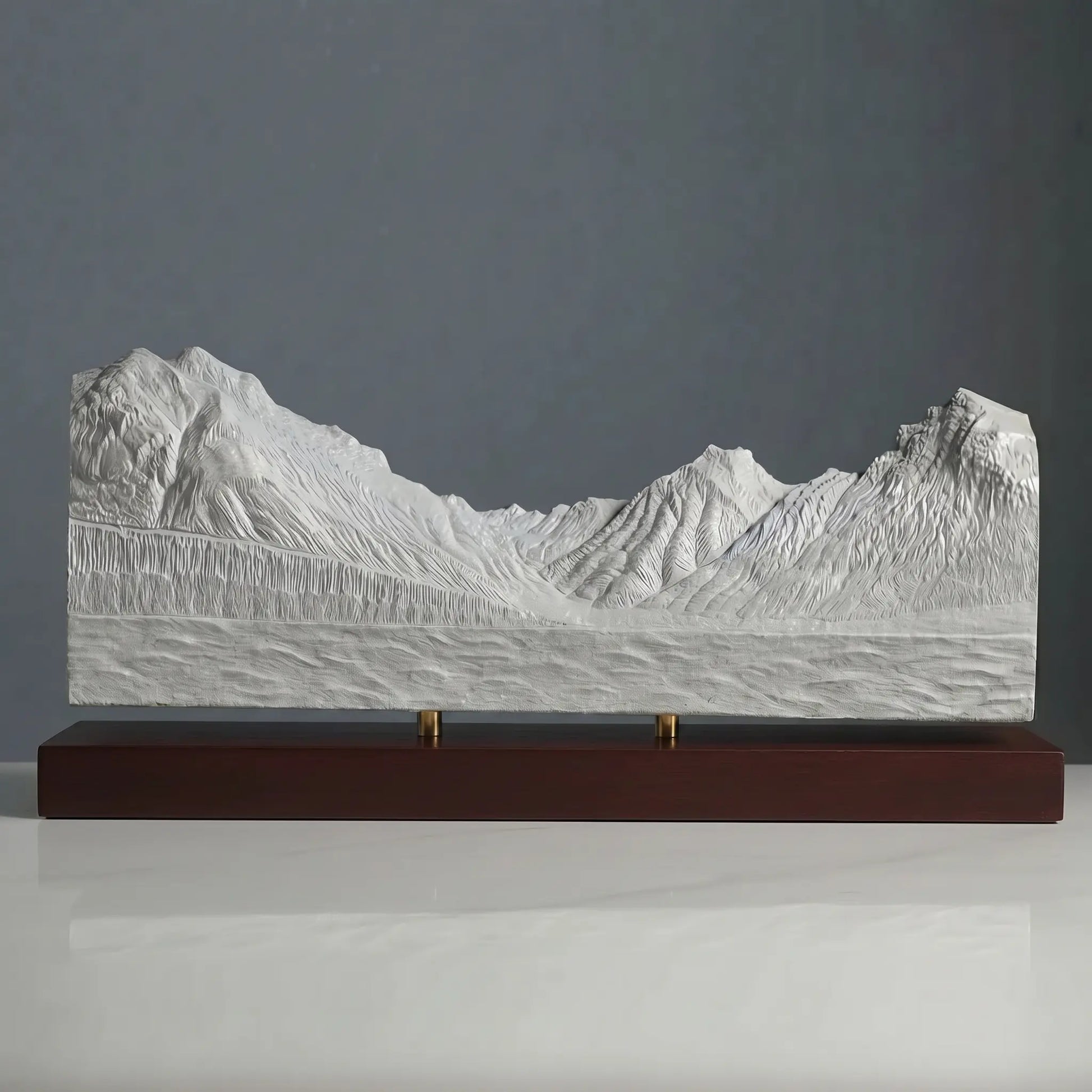 Sandy Point Sculpture (Lake McDonald, Glacier National Park) Sculpted Peaks