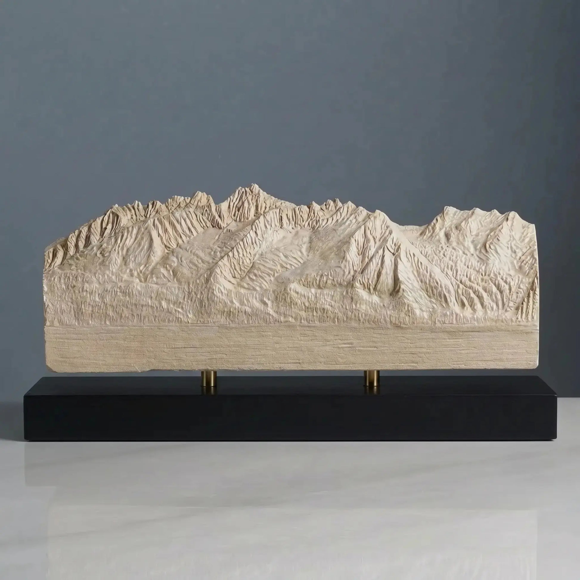 Sawtooth Mountains Sculpture (View from Highway 75, Sawtooth Range, Idaho) Sculpted Peaks