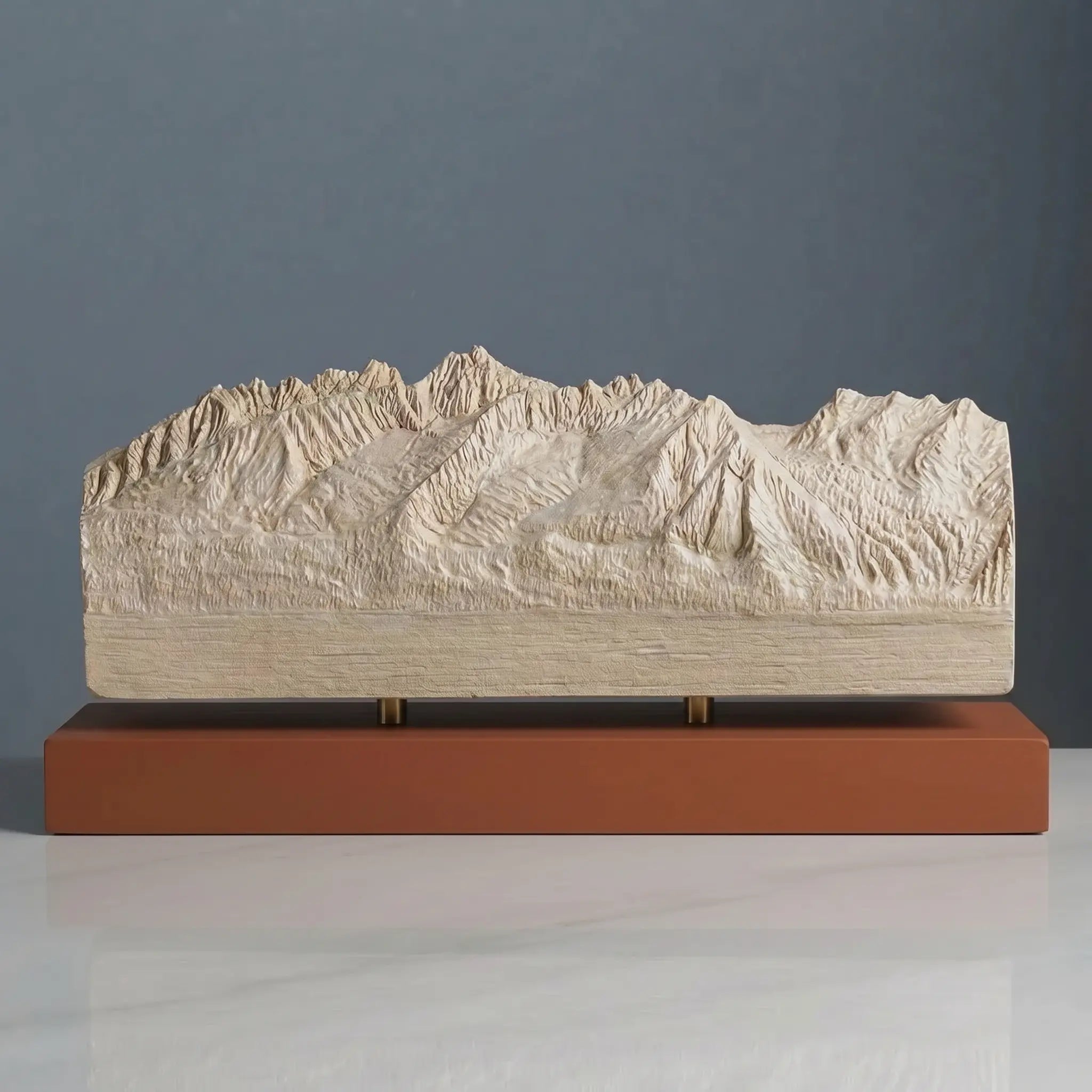 Sawtooth Mountains Sculpture (View from Highway 75, Sawtooth Range, Idaho) Sculpted Peaks