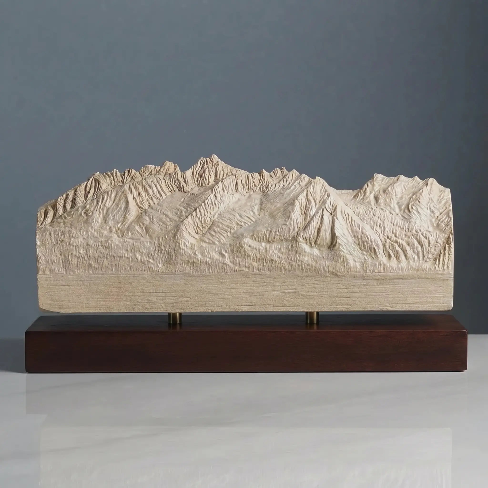 Sawtooth Mountains Sculpture (View from Highway 75, Sawtooth Range, Idaho) Sculpted Peaks