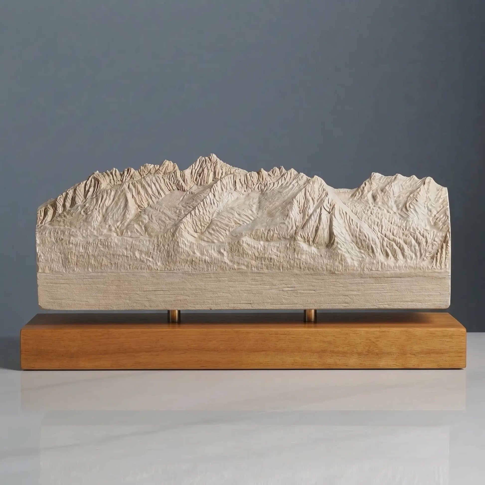 Sawtooth Mountains Sculpture (View from Highway 75, Sawtooth Range, Idaho) Sculpted Peaks