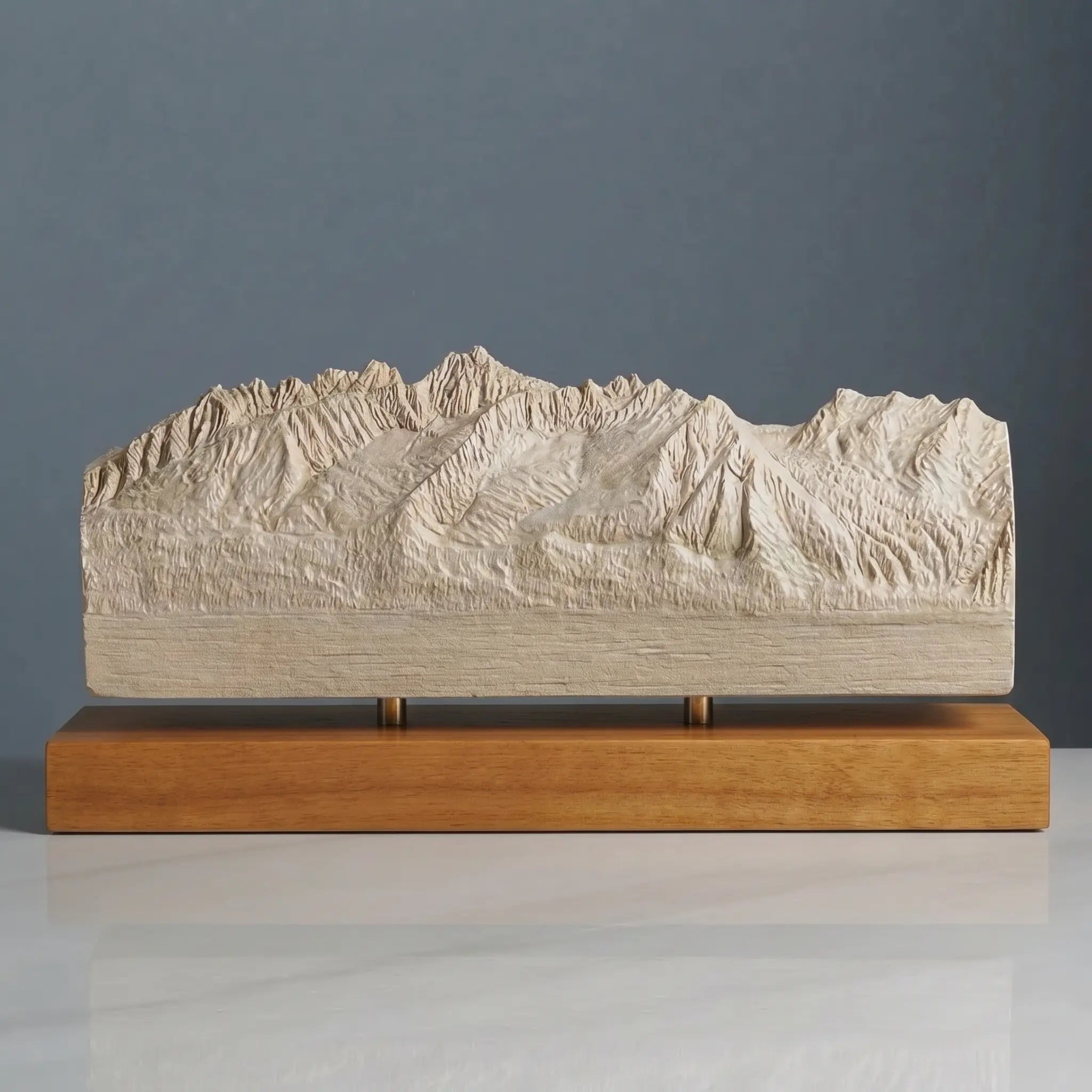 Sawtooth Mountains Sculpture (View from Highway 75, Sawtooth Range, Idaho) Sculpted Peaks