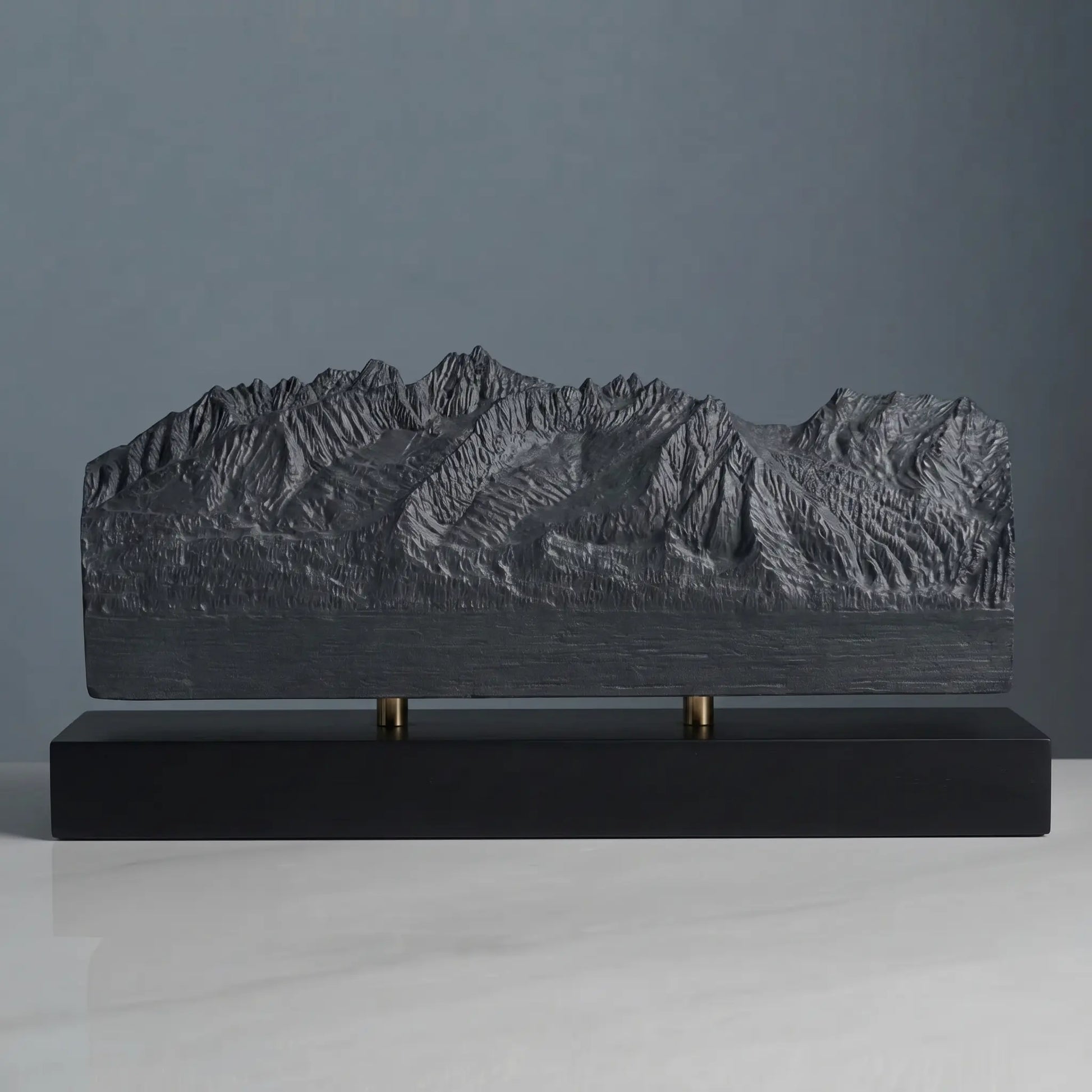 Sawtooth Mountains Sculpture (View from Highway 75, Sawtooth Range, Idaho) Sculpted Peaks