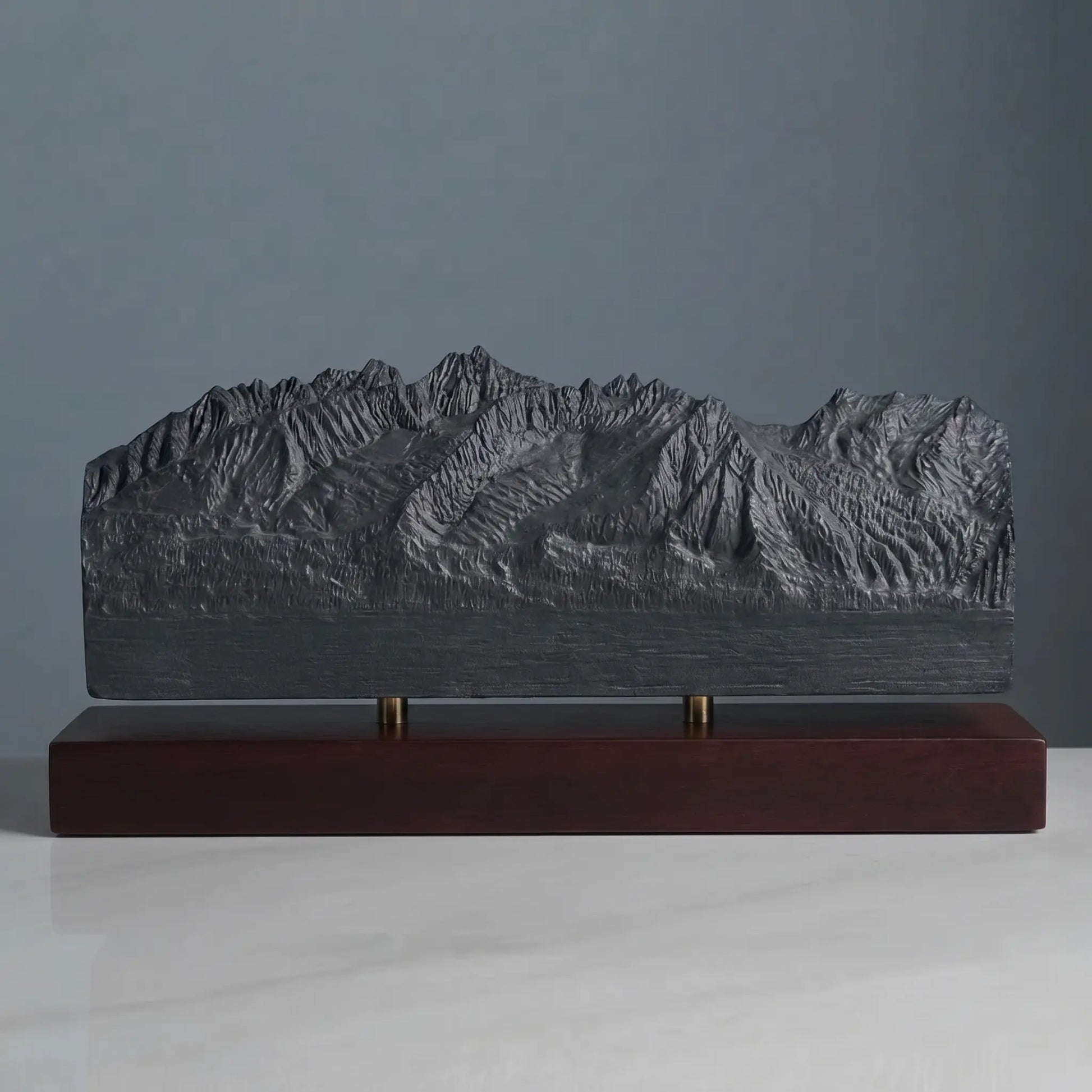 Sawtooth Mountains Sculpture (View from Highway 75, Sawtooth Range, Idaho) Sculpted Peaks