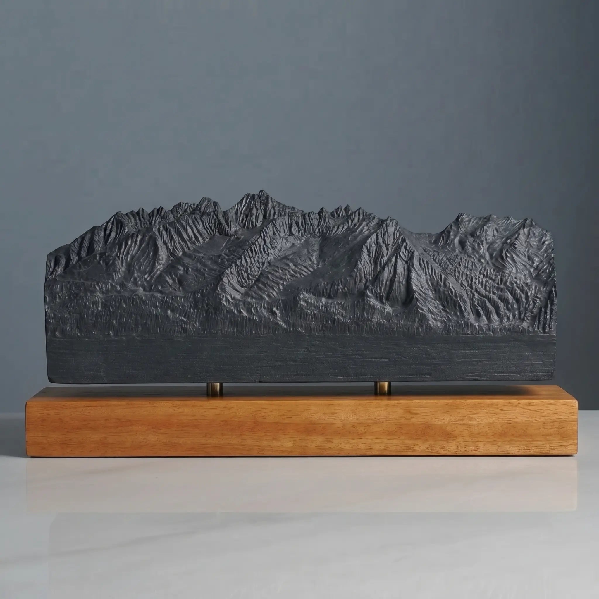 Sawtooth Mountains Sculpture (View from Highway 75, Sawtooth Range, Idaho) Sculpted Peaks