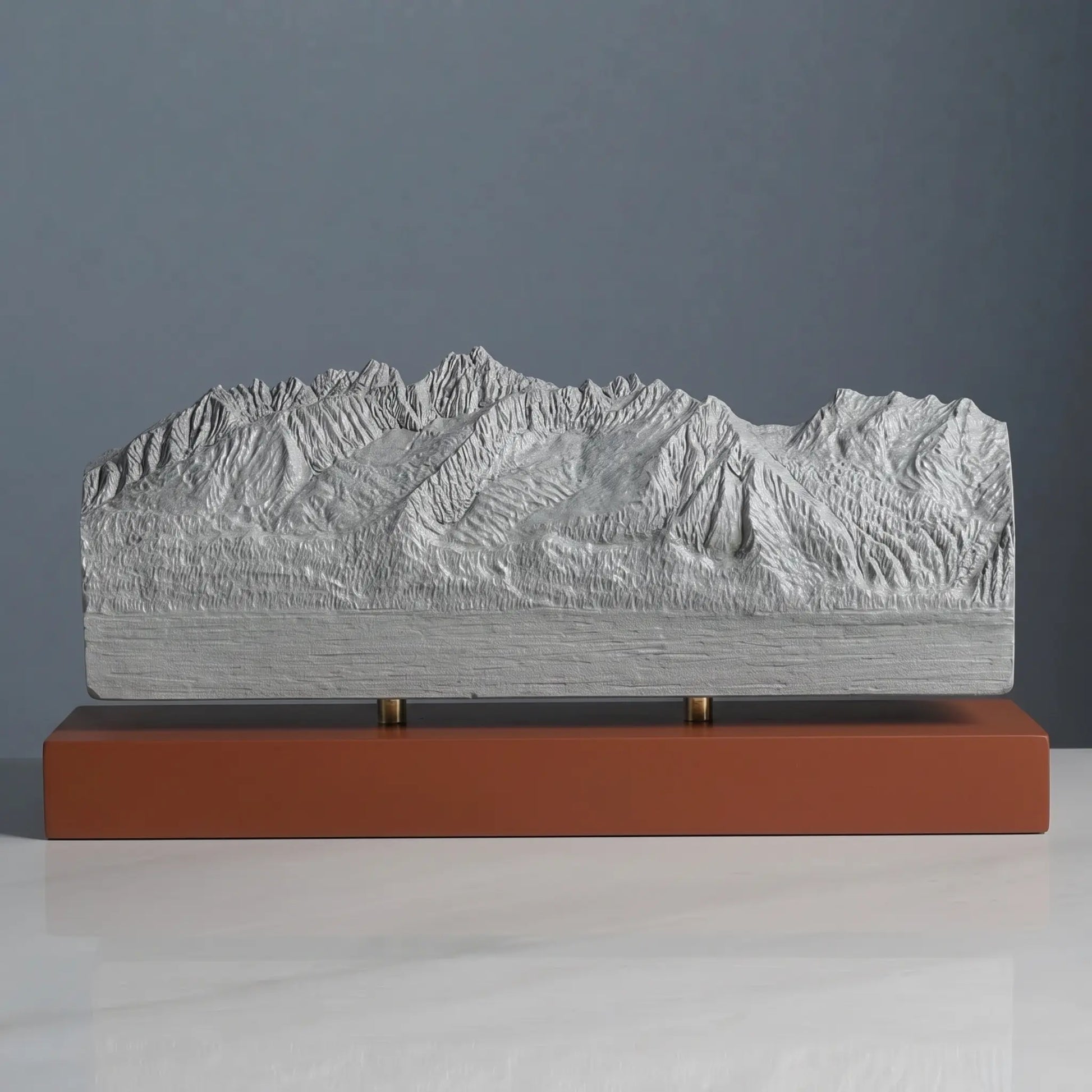 Sawtooth Mountains Sculpture (View from Highway 75, Sawtooth Range, Idaho) Sculpted Peaks