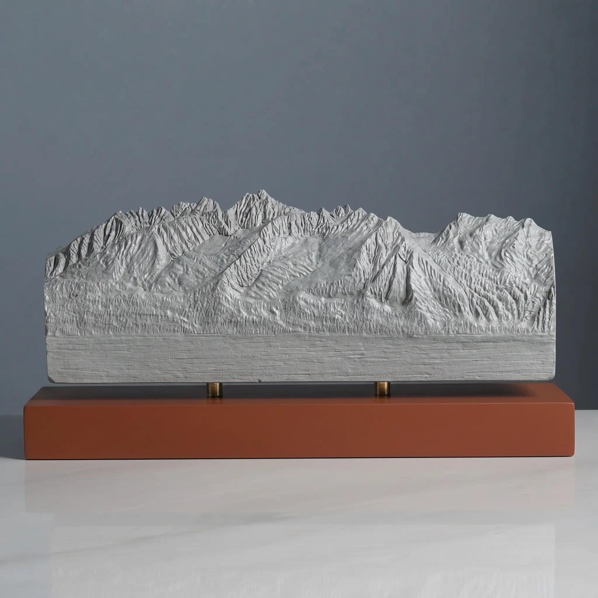 Sawtooth Mountains Sculpture (View from Highway 75, Sawtooth Range, Idaho) Sculpted Peaks