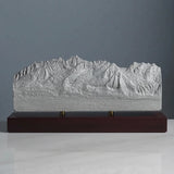 Sawtooth Mountains Sculpture (View from Highway 75, Sawtooth Range, Idaho)