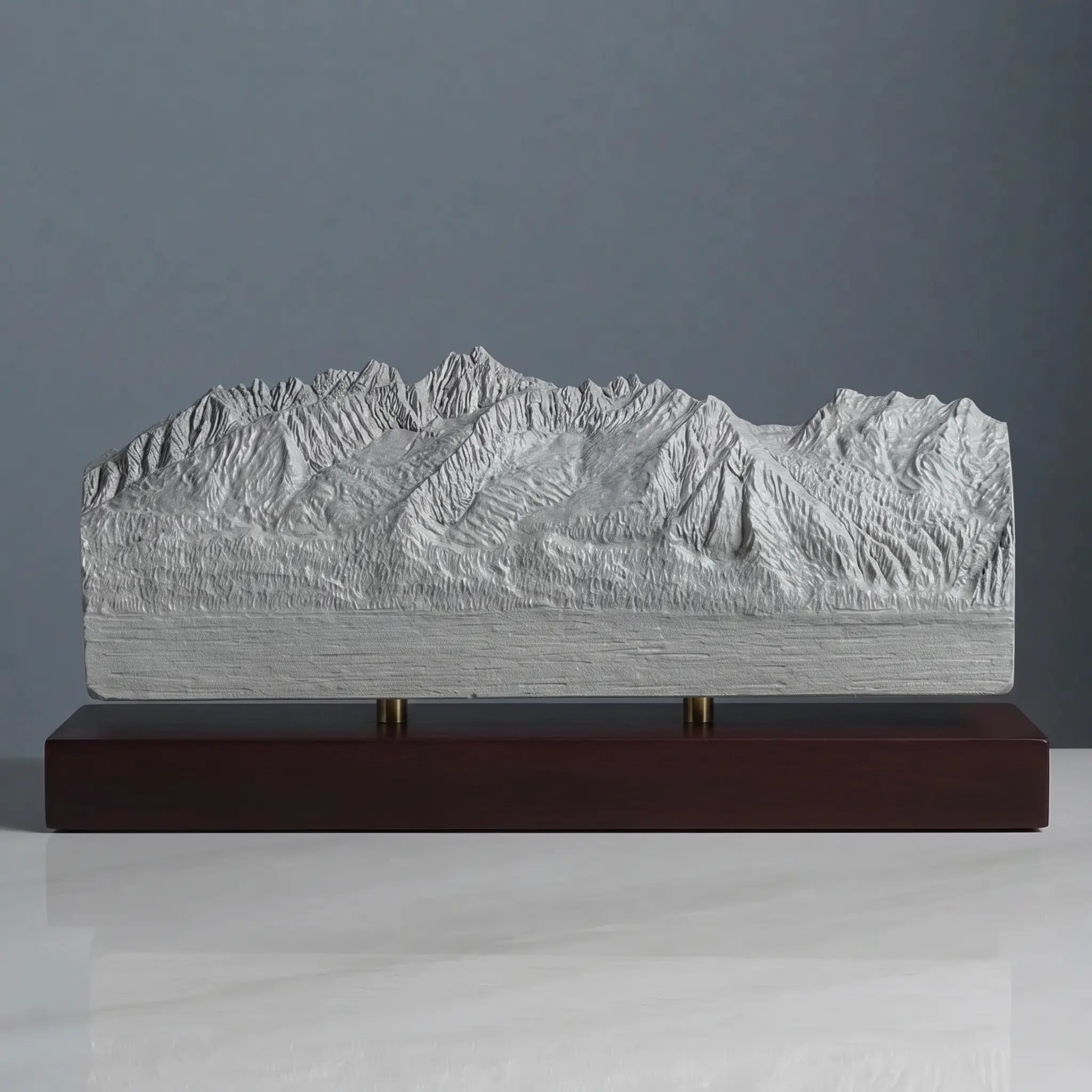 Sawtooth Mountains Sculpture (View from Highway 75, Sawtooth Range, Idaho) Sculpted Peaks