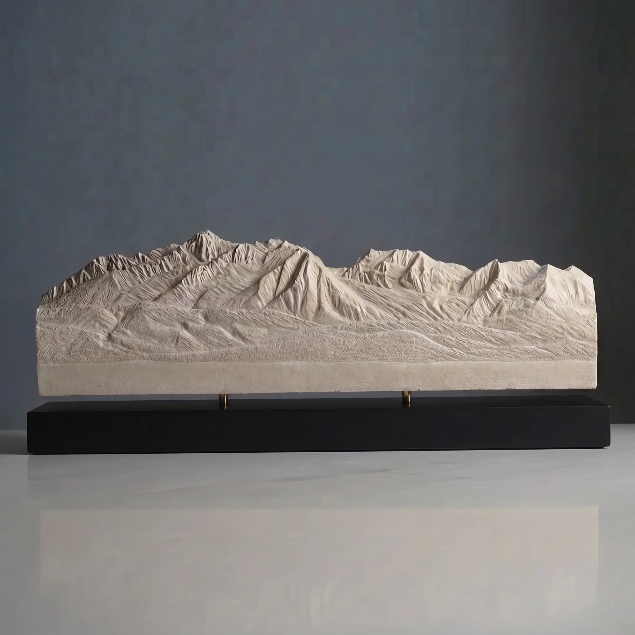 Sawtooth Mountains Sculpture (View from Stanley Lake, Sawtooth Range, Idaho) Sculpted Peaks