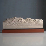 Sawtooth Mountains Sculpture (View from Stanley Lake, Sawtooth Range, Idaho)