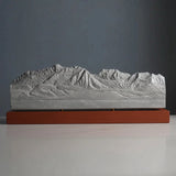 Sawtooth Mountains Sculpture (View from Stanley Lake, Sawtooth Range, Idaho)