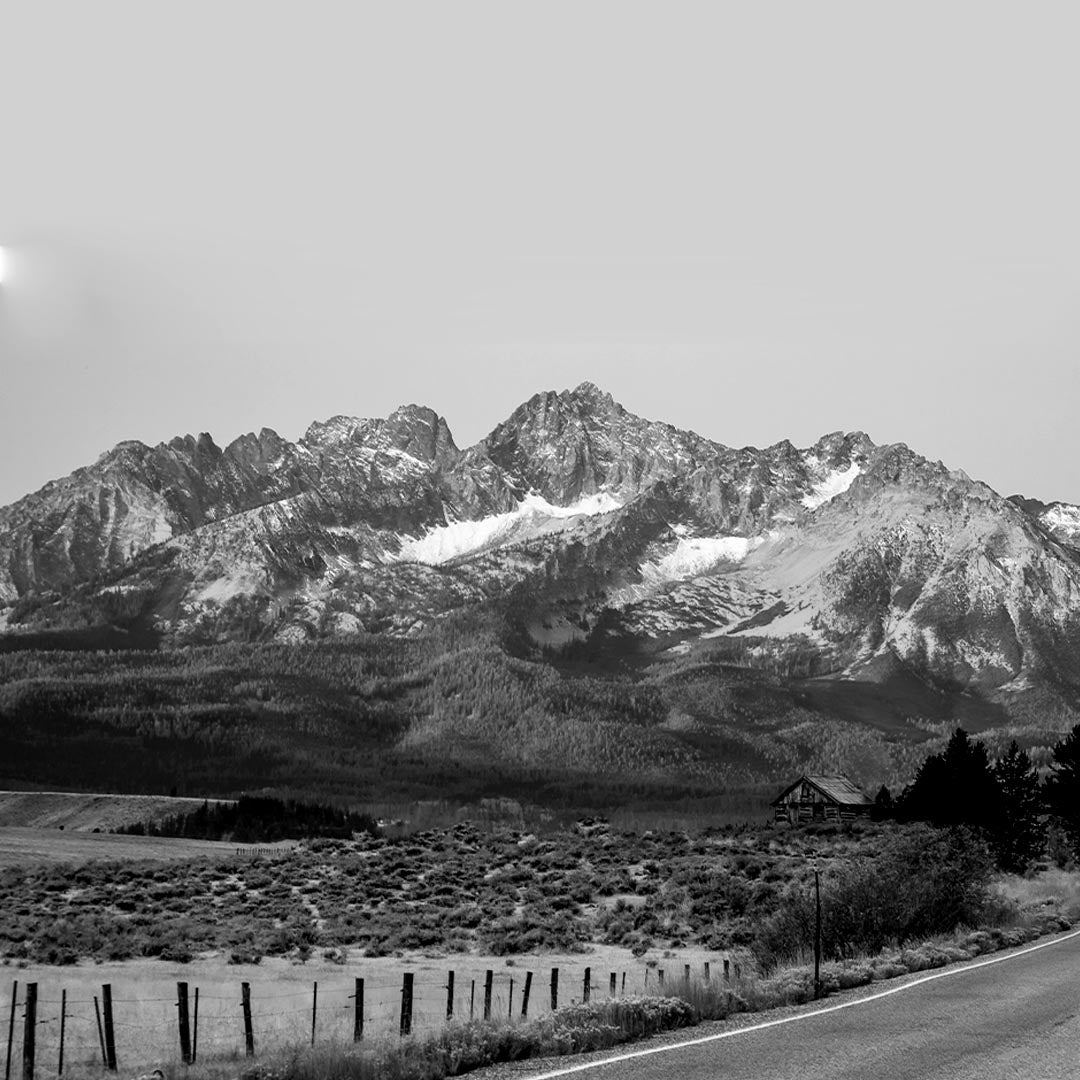 Sandia Mountains (View from Rio Grande Bosque, Sandia–Manzano Range, New Mexico) First Edition Sculpture Sculpted Peaks