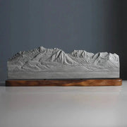 Sawtooth Mountains Sculpture (View from Stanley Lake, Sawtooth Range, Idaho) Sculpted Peaks