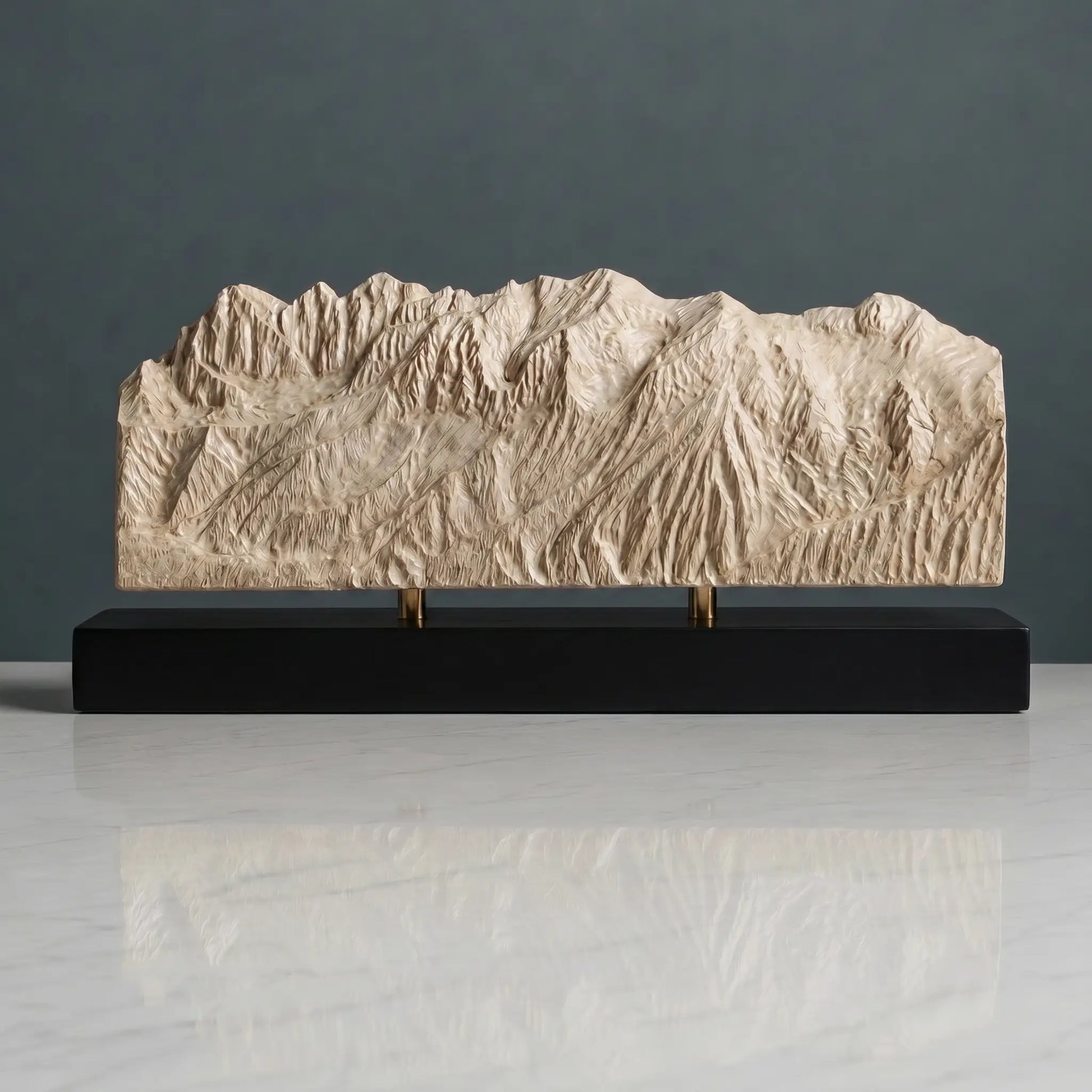 Schladming Planai Sculpture (View from Planai, Austria) Sculpted Peaks