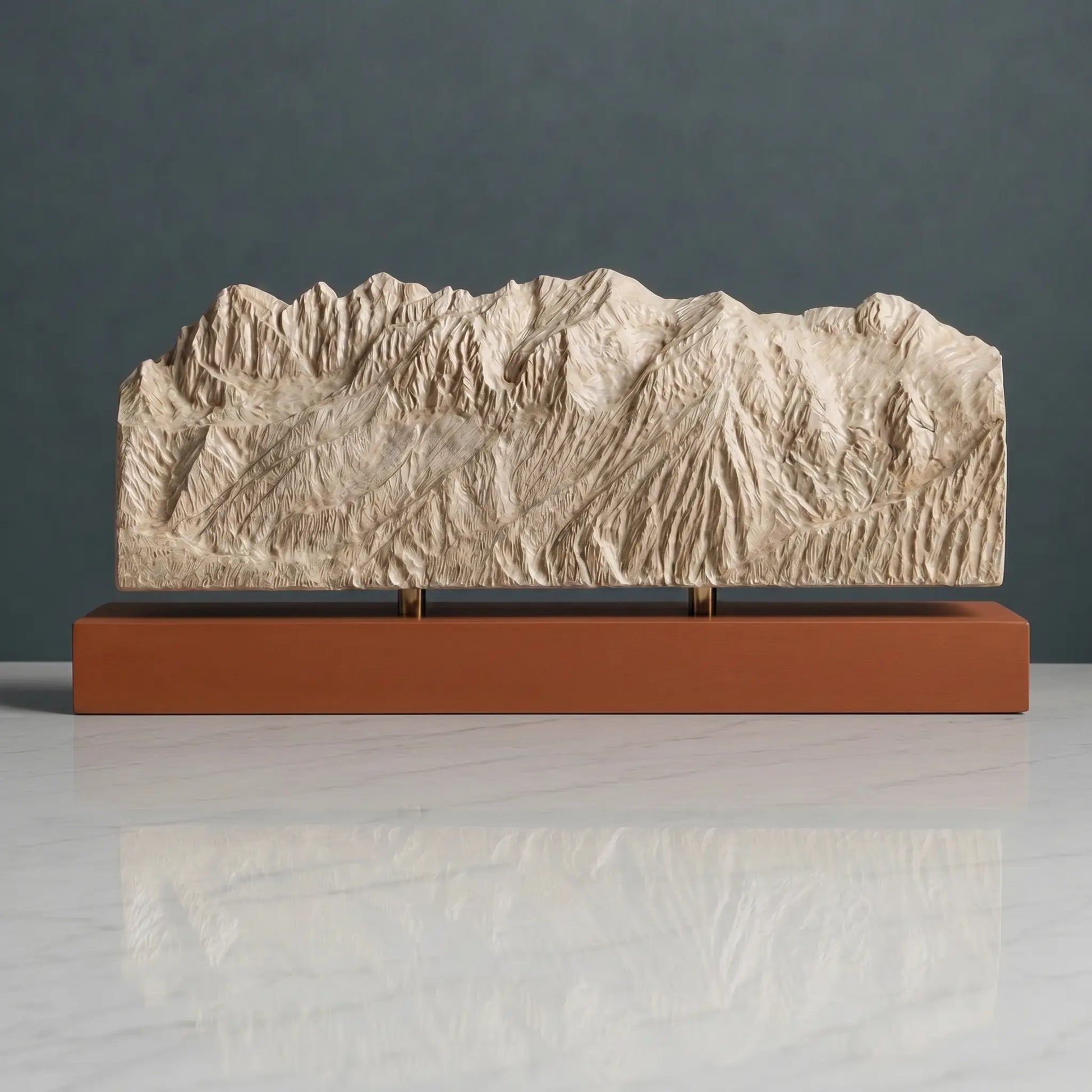 Schladming Planai Sculpture (View from Planai, Austria) Sculpted Peaks