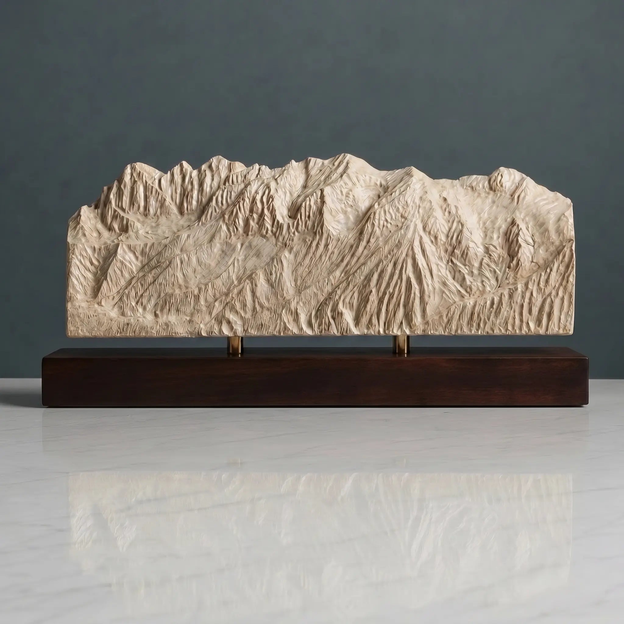 Schladming Planai Sculpture (View from Planai, Austria) Sculpted Peaks