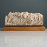 Schladming Planai Sculpture (View from Planai, Austria) Sculpted Peaks