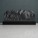 Schladming Planai Sculpture (View from Planai, Austria) Sculpted Peaks