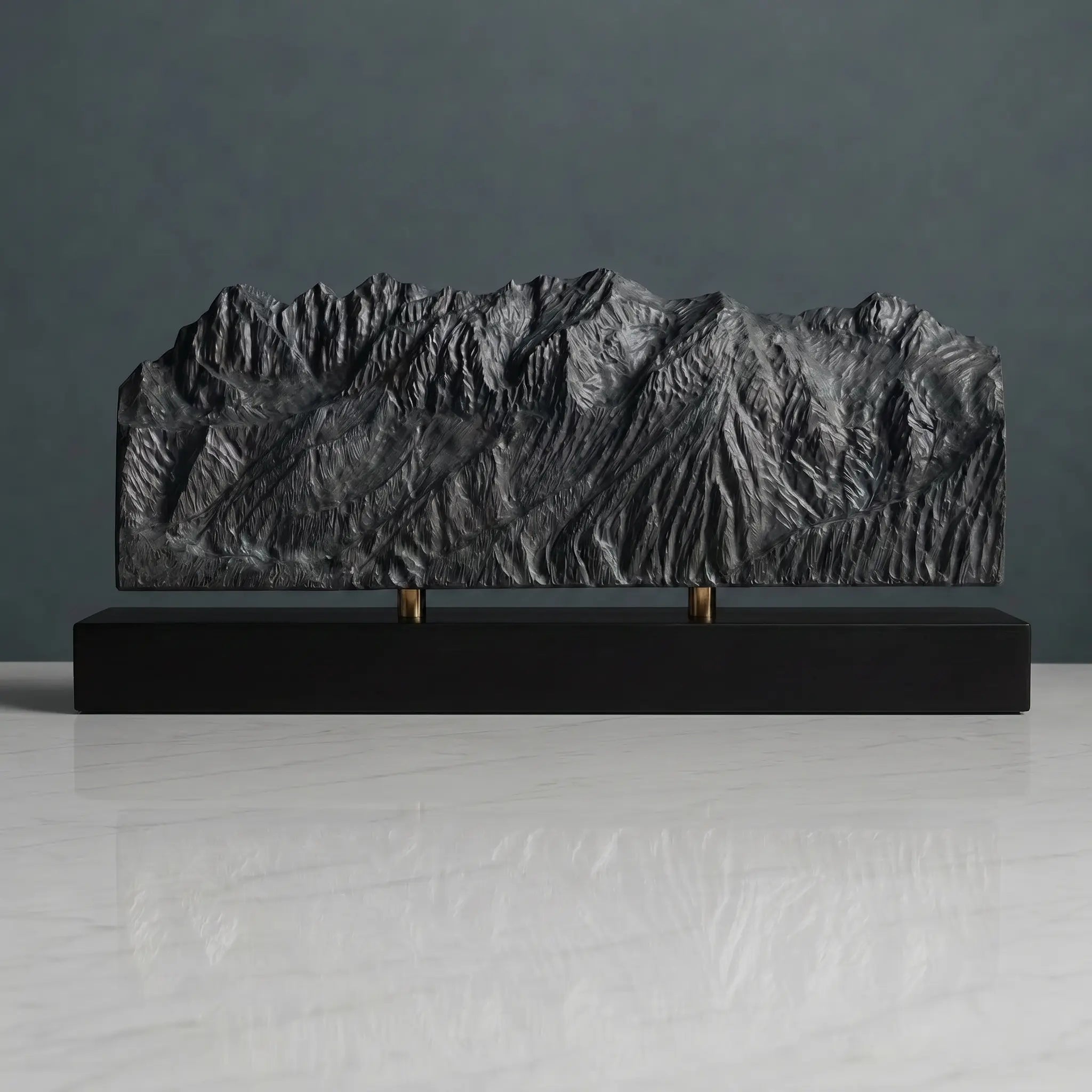 Schladming Planai Sculpture (View from Planai, Austria) Sculpted Peaks