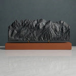 Schladming Planai Sculpture (View from Planai, Austria) Sculpted Peaks