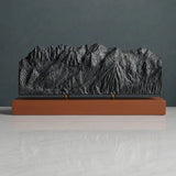 Schladming Planai Sculpture (View from Planai, Austria) Sculpted Peaks