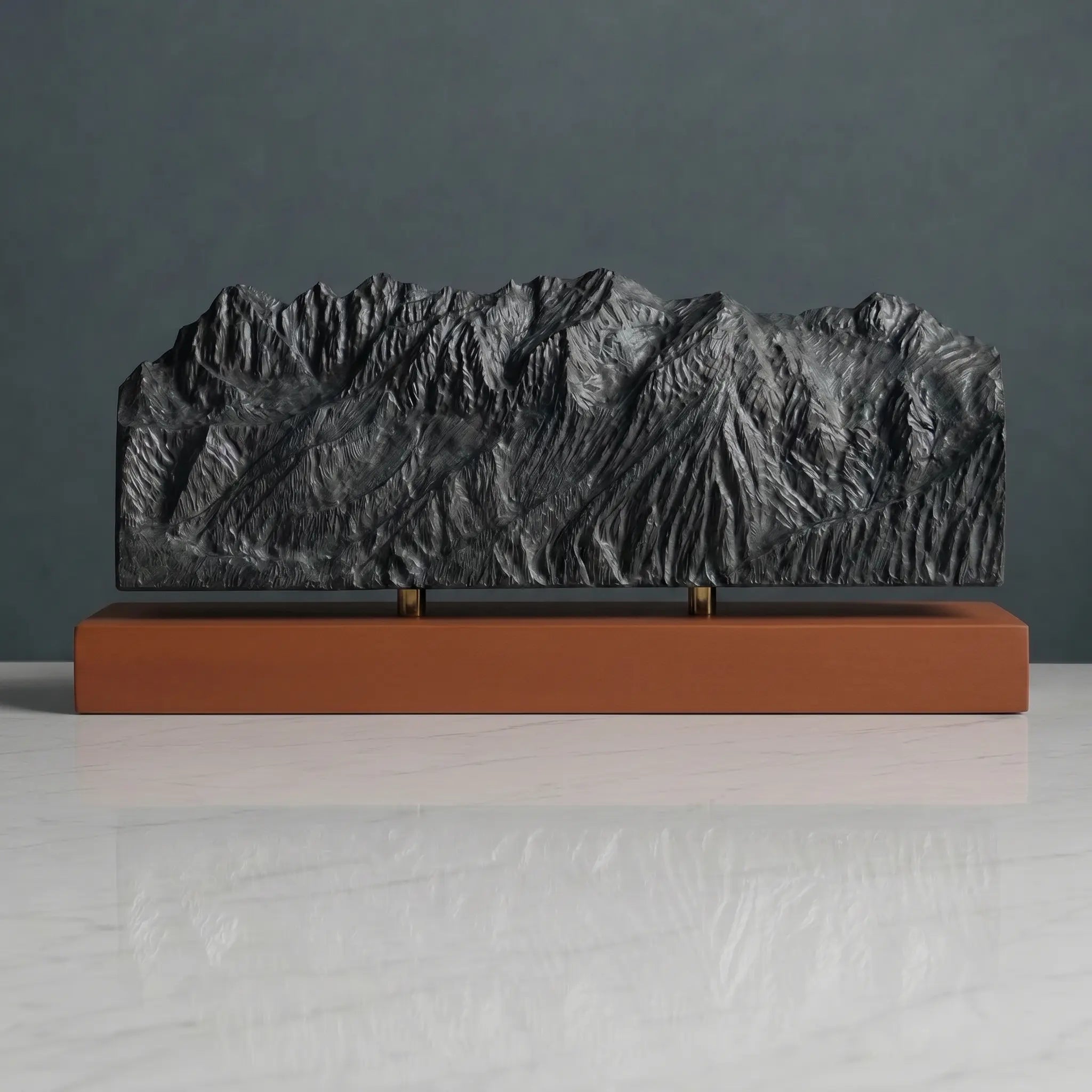 Schladming Planai Sculpture (View from Planai, Austria) Sculpted Peaks
