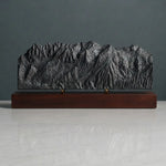 Schladming Planai Sculpture (View from Planai, Austria) Sculpted Peaks