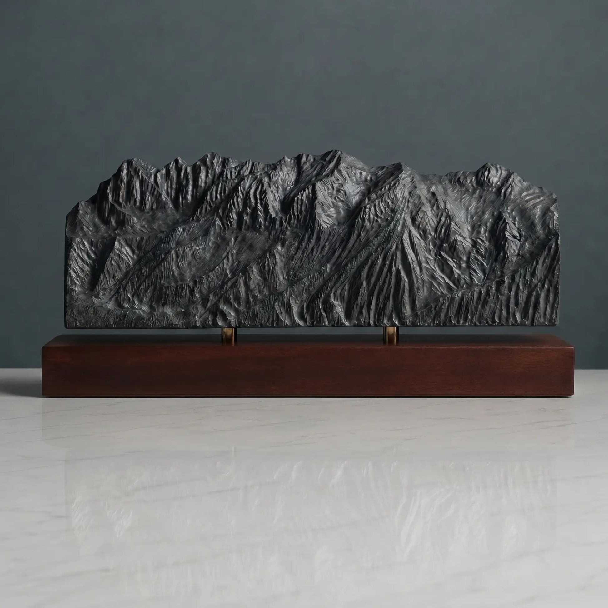 Schladming Planai Sculpture (View from Planai, Austria) Sculpted Peaks