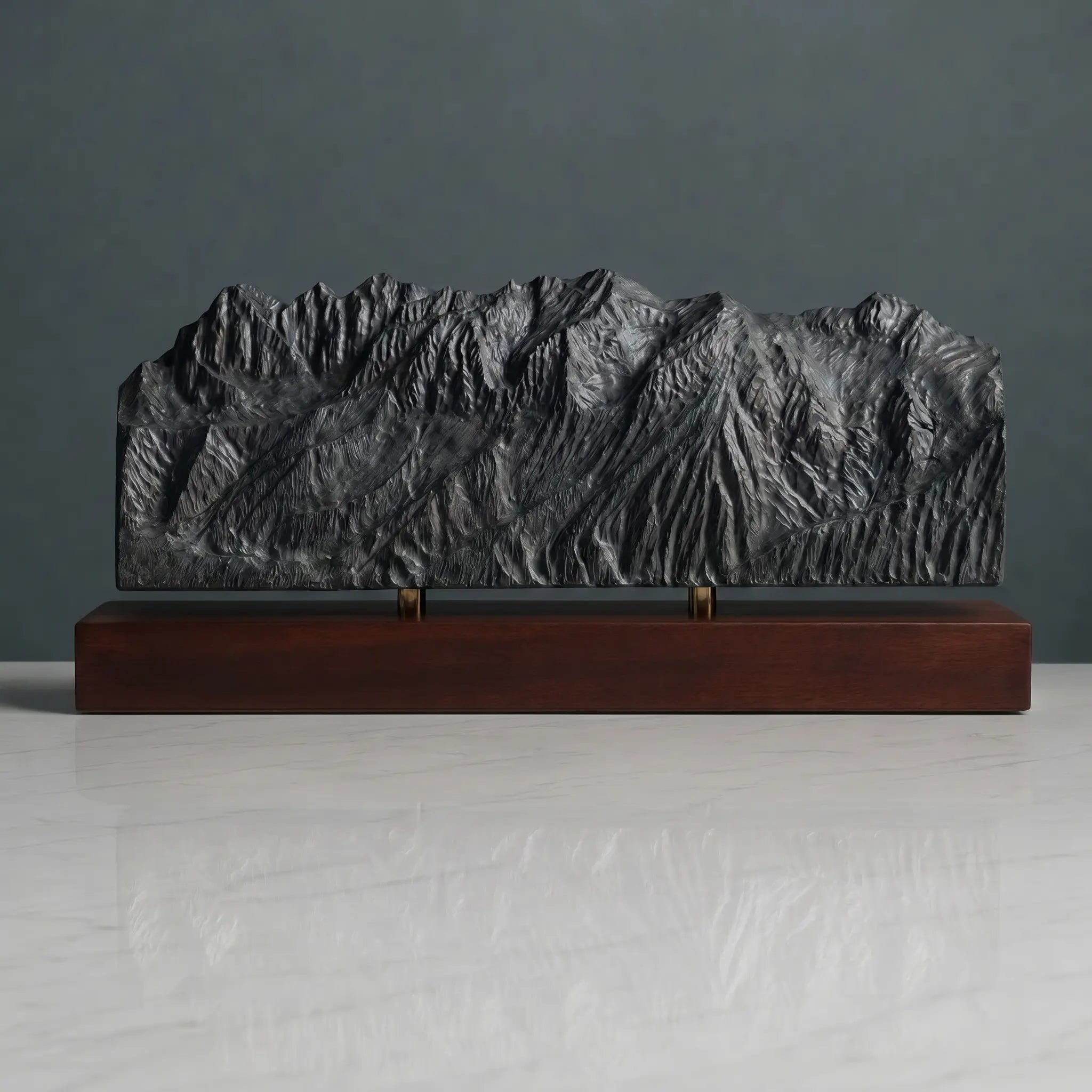 Schladming Planai Sculpture (View from Planai, Austria) Sculpted Peaks