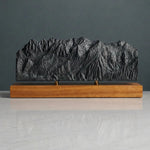 Schladming Planai Sculpture (View from Planai, Austria) Sculpted Peaks