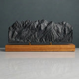 Schladming Planai Sculpture (View from Planai, Austria) Sculpted Peaks