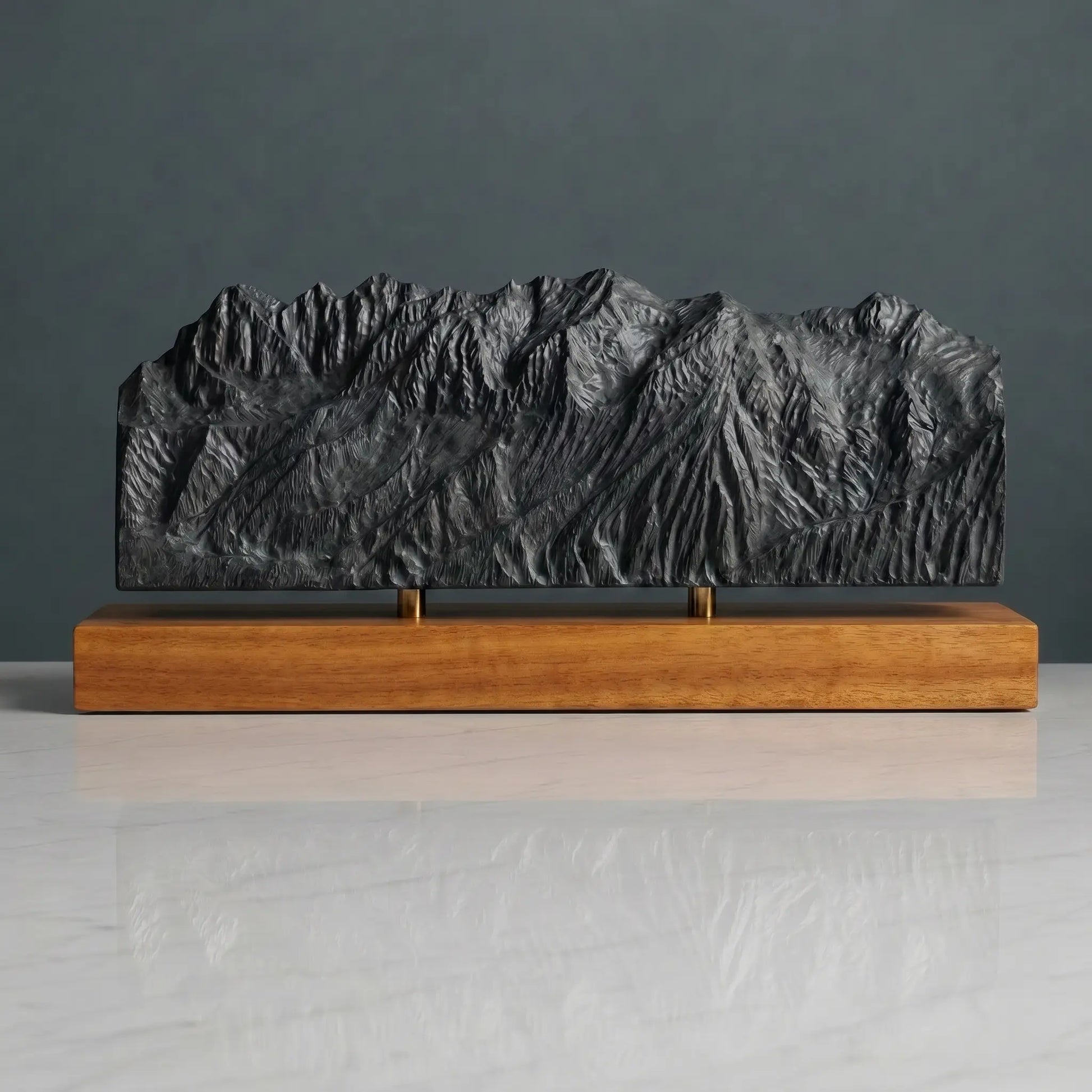Schladming Planai Sculpture (View from Planai, Austria) Sculpted Peaks