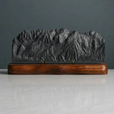 Schladming Planai Sculpture (View from Planai, Austria) Sculpted Peaks