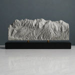 Schladming Planai Sculpture (View from Planai, Austria) Sculpted Peaks