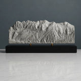 Schladming Planai Sculpture (View from Planai, Austria) Sculpted Peaks