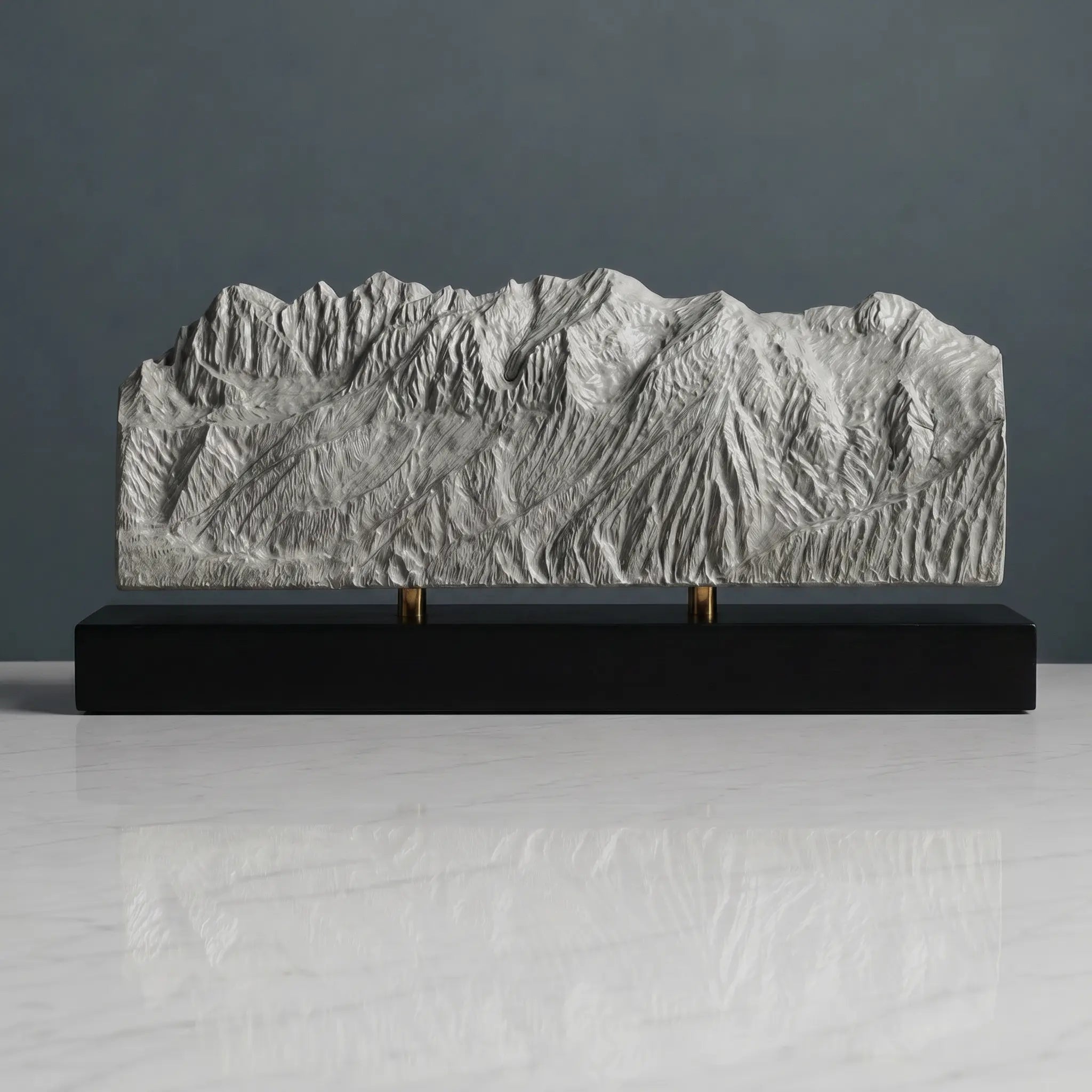 Schladming Planai Sculpture (View from Planai, Austria) Sculpted Peaks
