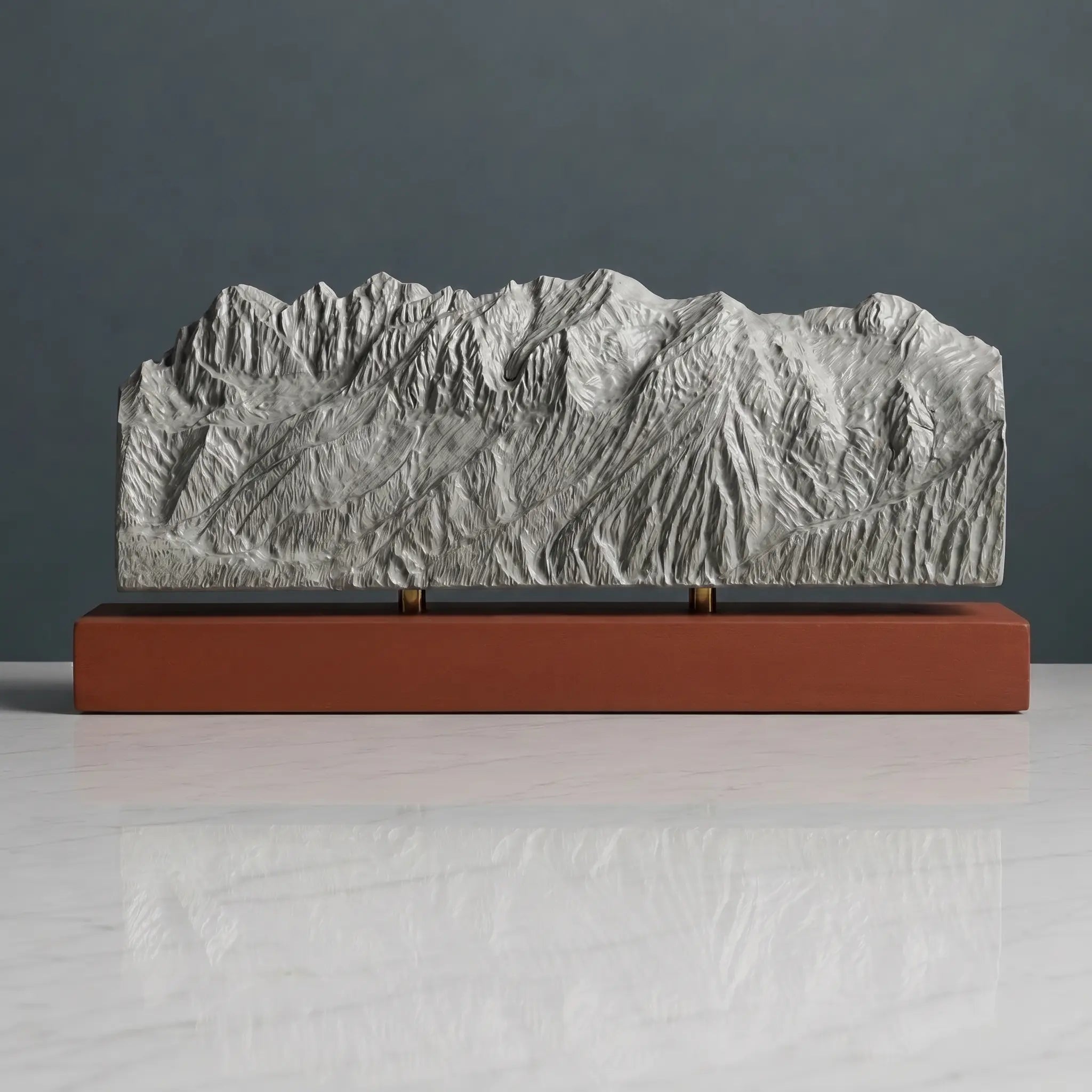 Schladming Planai Sculpture (View from Planai, Austria) Sculpted Peaks