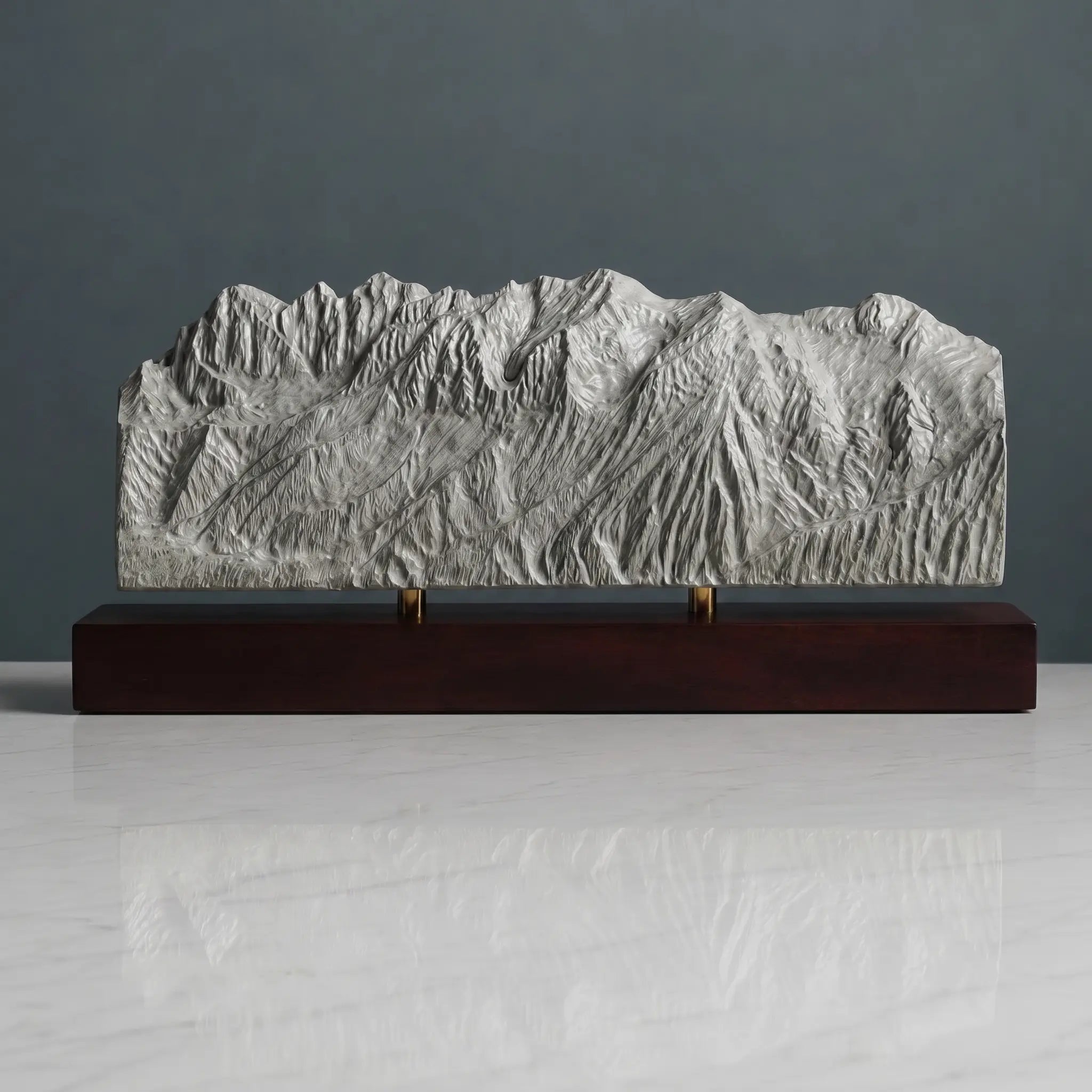 Schladming Planai Sculpture (View from Planai, Austria) Sculpted Peaks
