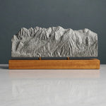 Schladming Planai Sculpture (View from Planai, Austria) Sculpted Peaks