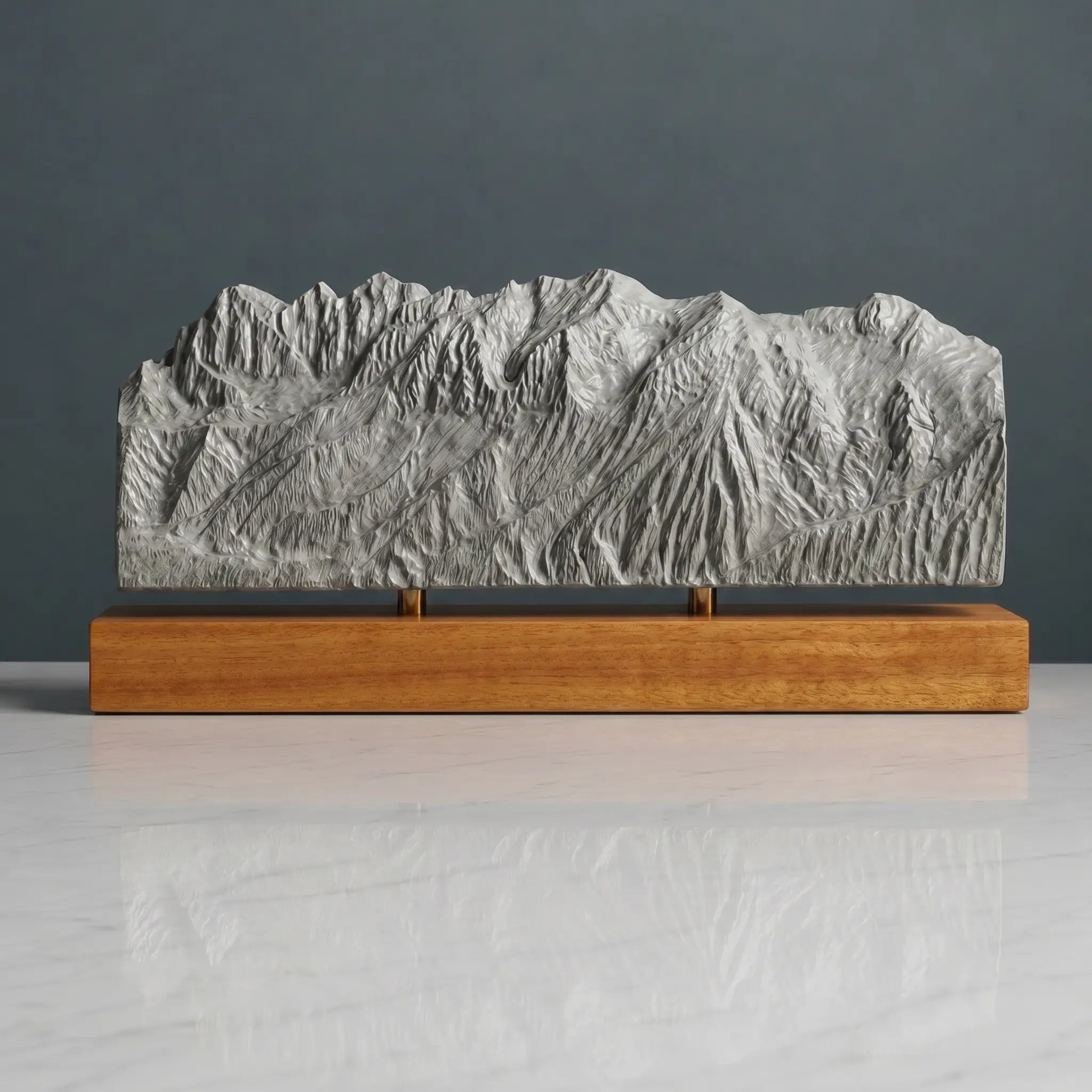 Schladming Planai Sculpture (View from Planai, Austria) Sculpted Peaks