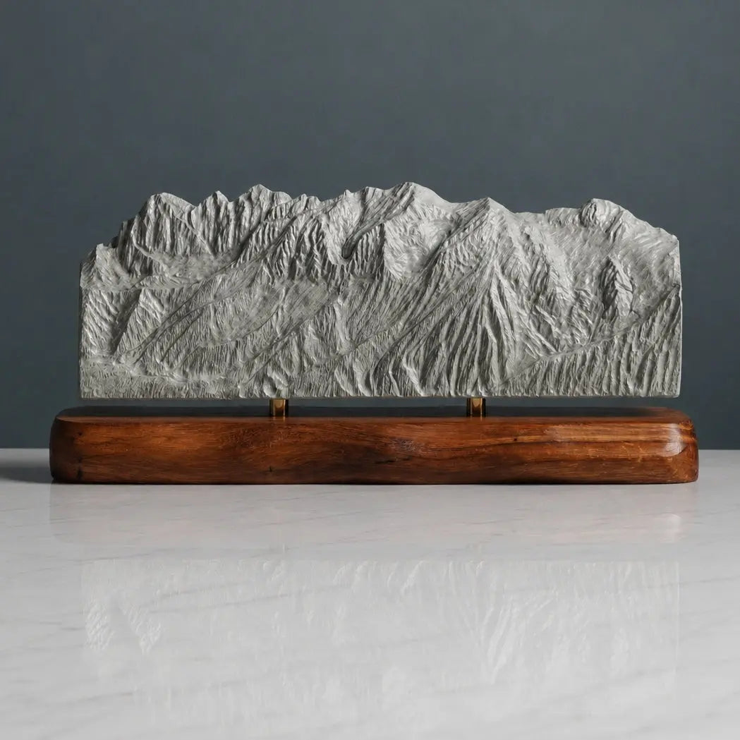Schladming Planai Sculpture | View from Planai | Austria | Sculpted Peaks