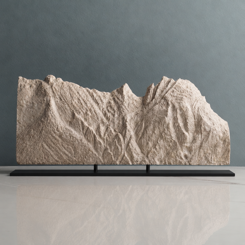 Schlafende Hexe Sculpture - Lattengebirge
