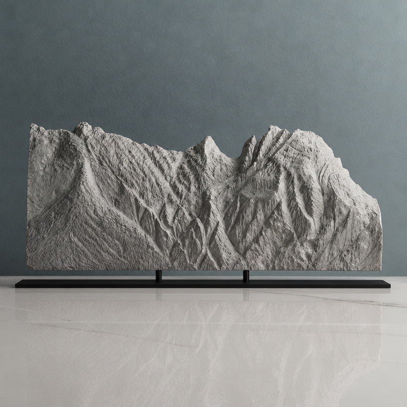 Schlafende Hexe Sculpture - Lattengebirge