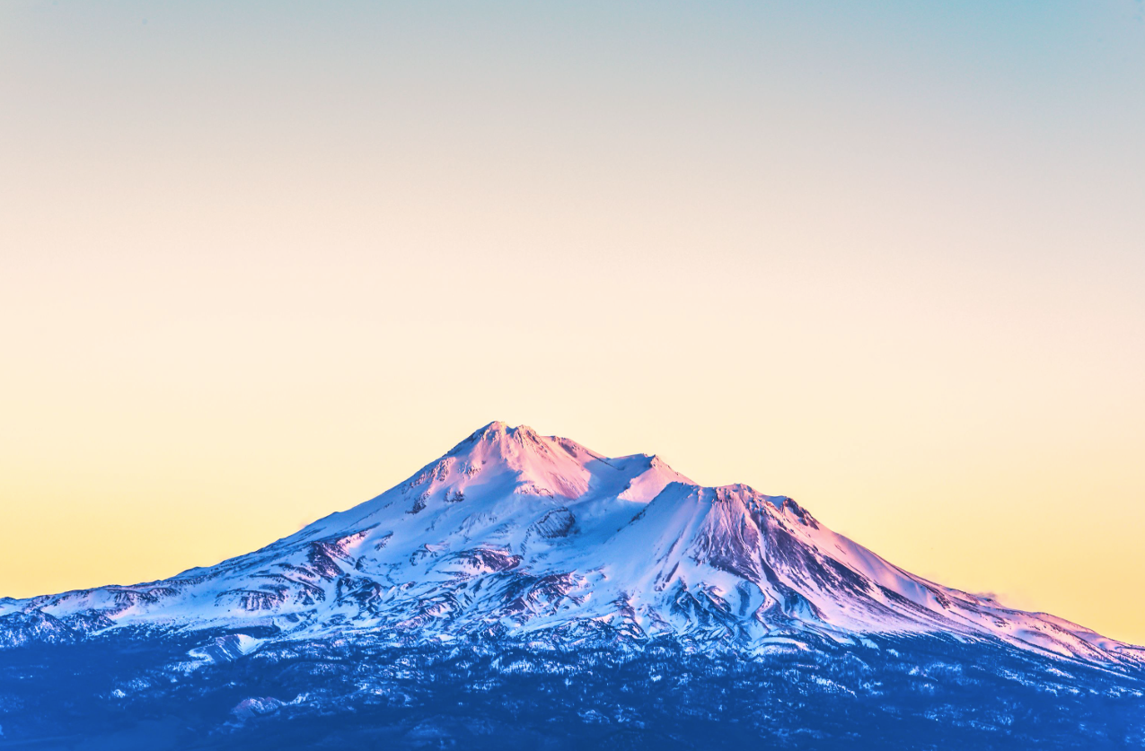 Mount Shasta (Imperfect Sculpture) - IMPF 71 Sculpted Peaks