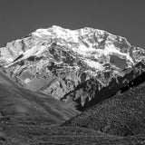 Aconcagua in Black and White 