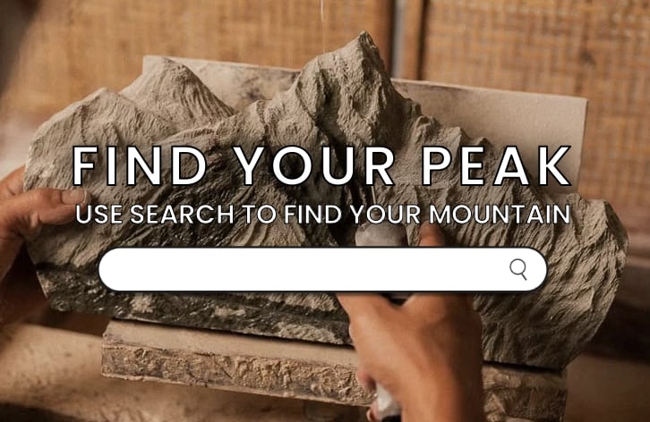 Everest and Nuptse (View from Kala Patthar) Sculpture - Sculpted Peaks