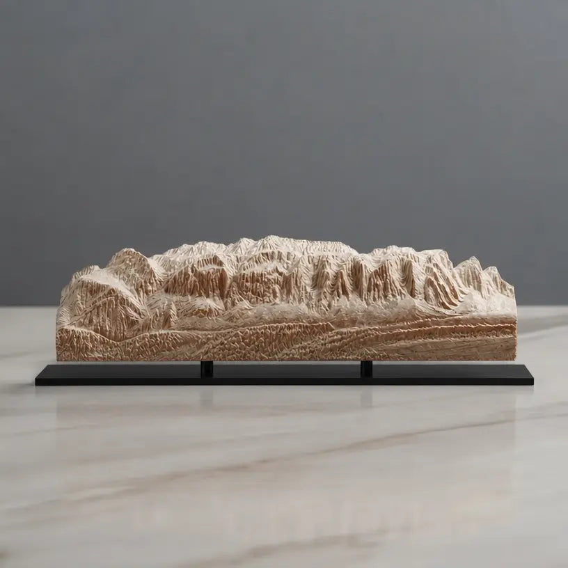 Sella Massif Sculpture (Dolomites, Italy) Sculpted Peaks
